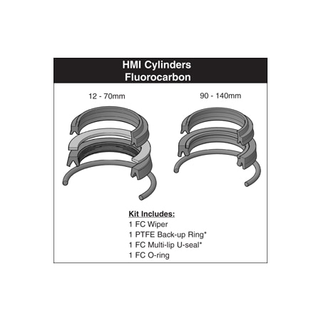 Parker - After Market Parts Hydraulic Cylinder Repair Kit- I-RK-I-U-1-28mm RK2HM0285